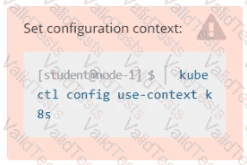 CKA Question 22